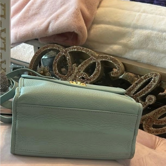 Mint green Gigi satchel. - Picture 5 of 5